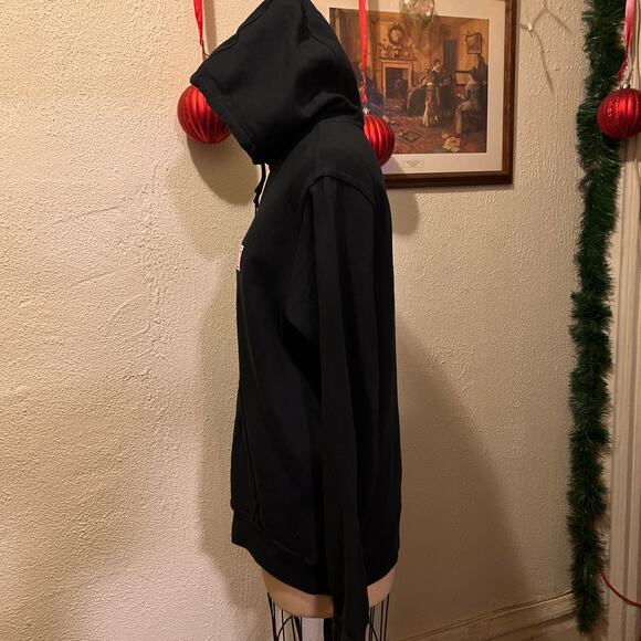 Atlantic City New Jersey Black Pullover Sweatshirt Hoodie Unisex Size S - Picture 5 of 9